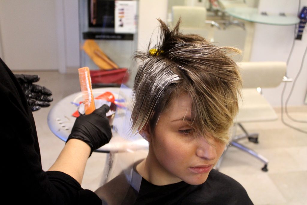 Pelo corto, look sirena