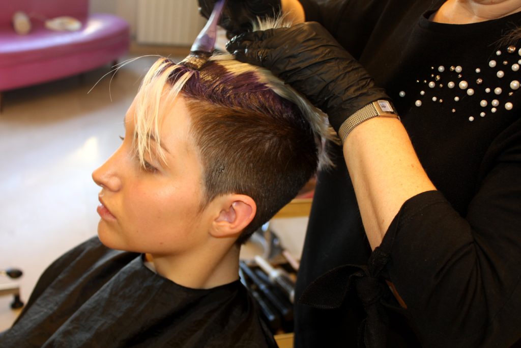 Pelo corto, look sirena